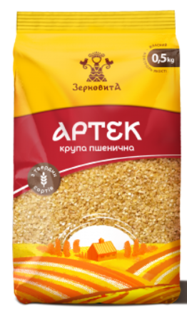 Крупа Артек із твердих сортів пшениці ТМ Зерновита, ДСТУ 7699:2015, 500г